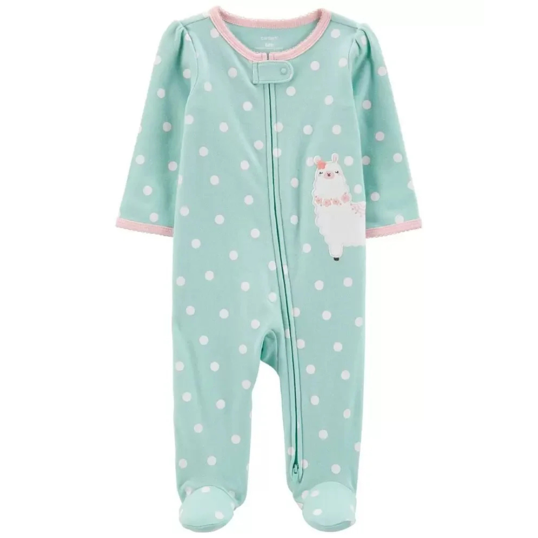 Pijama Feminino Carter's com Pezinho 3–6 Meses | Conforto para Bebês