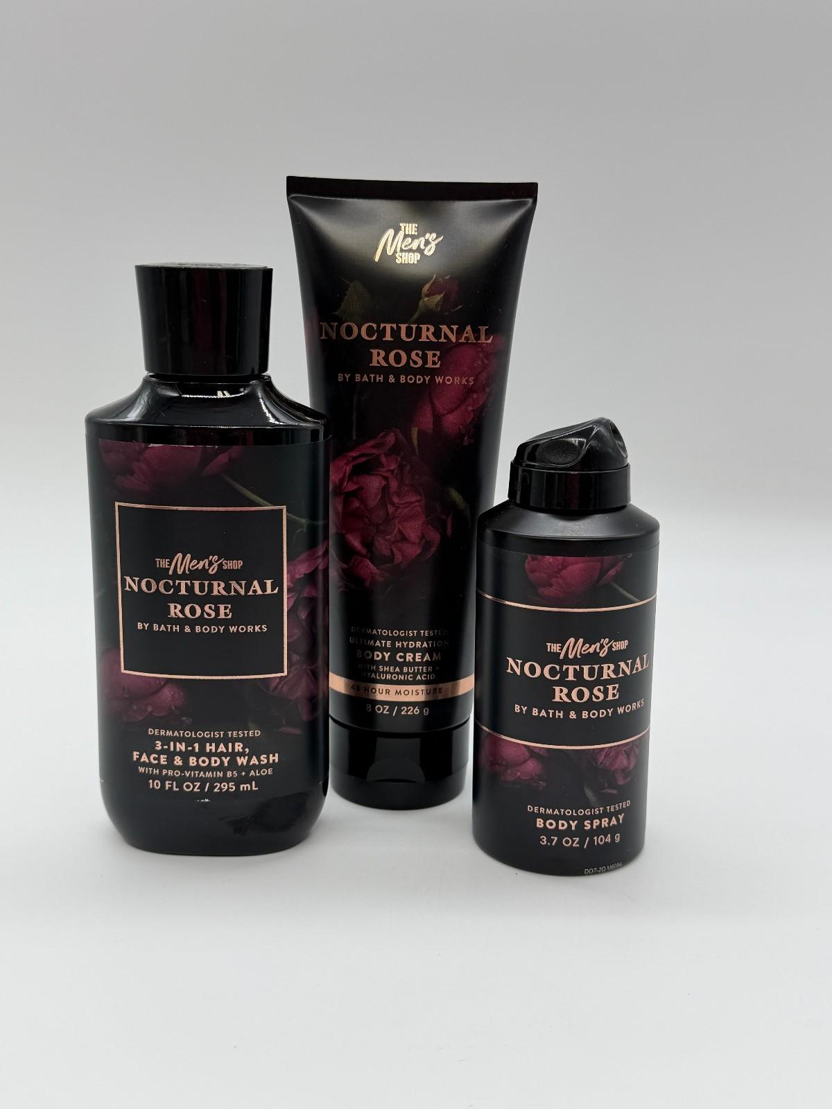 Bath & Body Works Nocturnal Rose Body Cream | Hidratante Corporal 226g
