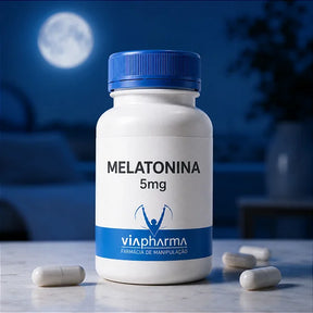 Melatonina 5mg para Adultos | Suplemento Alimentar