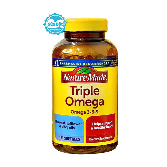 Triple Omega 3-6-9 180 Cápsulas | Suplemento Alimentar